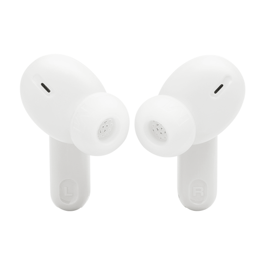 JBL Tune Beam 2 - White - True Wireless Noise Cancelling Earbuds - Back